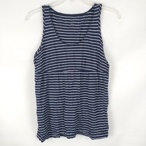 Nautica Sleeveless Blouse Tank Top Womens M Casual Summer Gorpcore Loungewear